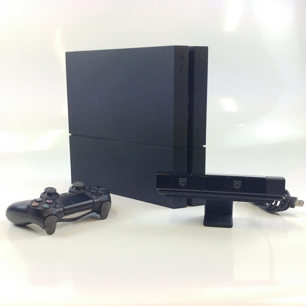 Sony PlayStation 4 PS4 500GB SSD Jet Black Console Controller Camera
