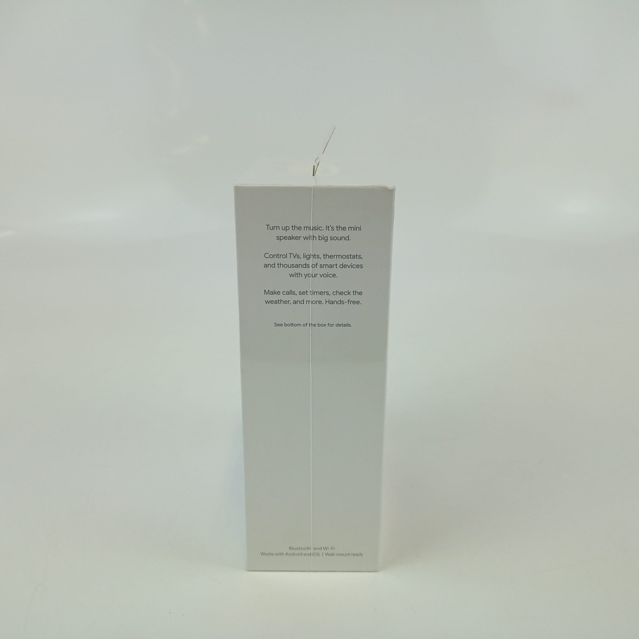 Google Nest Mini (2nd Generation) Smart Speaker - Chalk - Brand New - Image 4