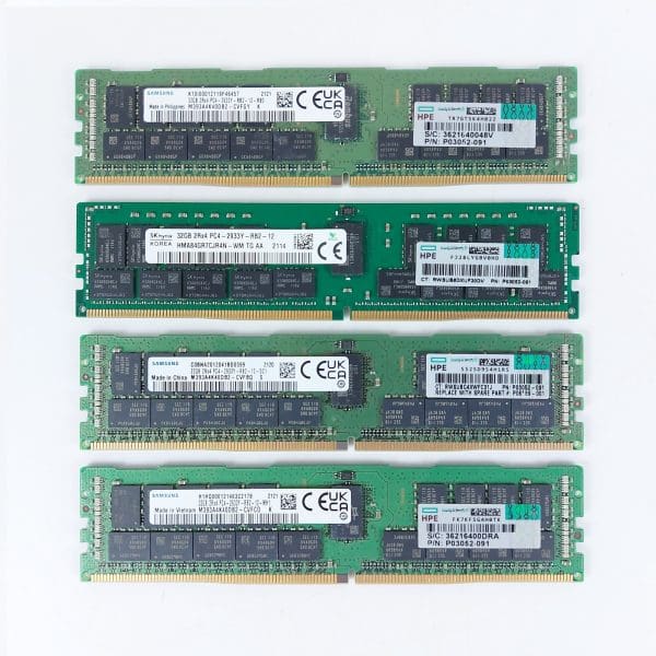 Samsung 32GB DDR4 2Rx4 PC4-2933Y 23400 M393A4K40DB2 ECC Registered Server Memory RAM
