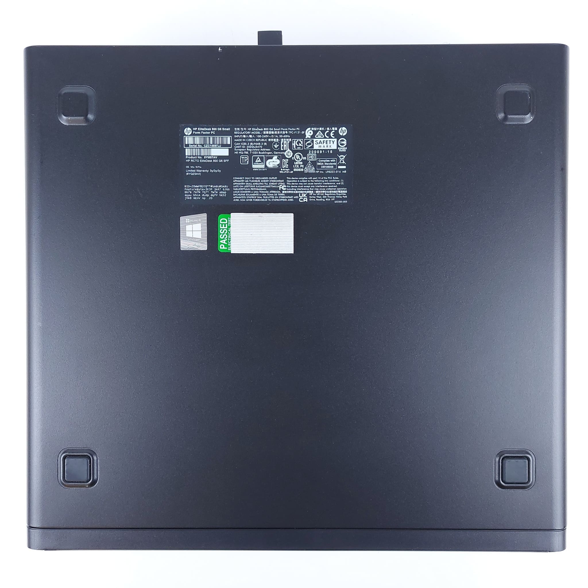 HP EliteDesk 800 G6 SFF i7-10700 16GB RAM 240GB SSD 500GB HDD DVD 