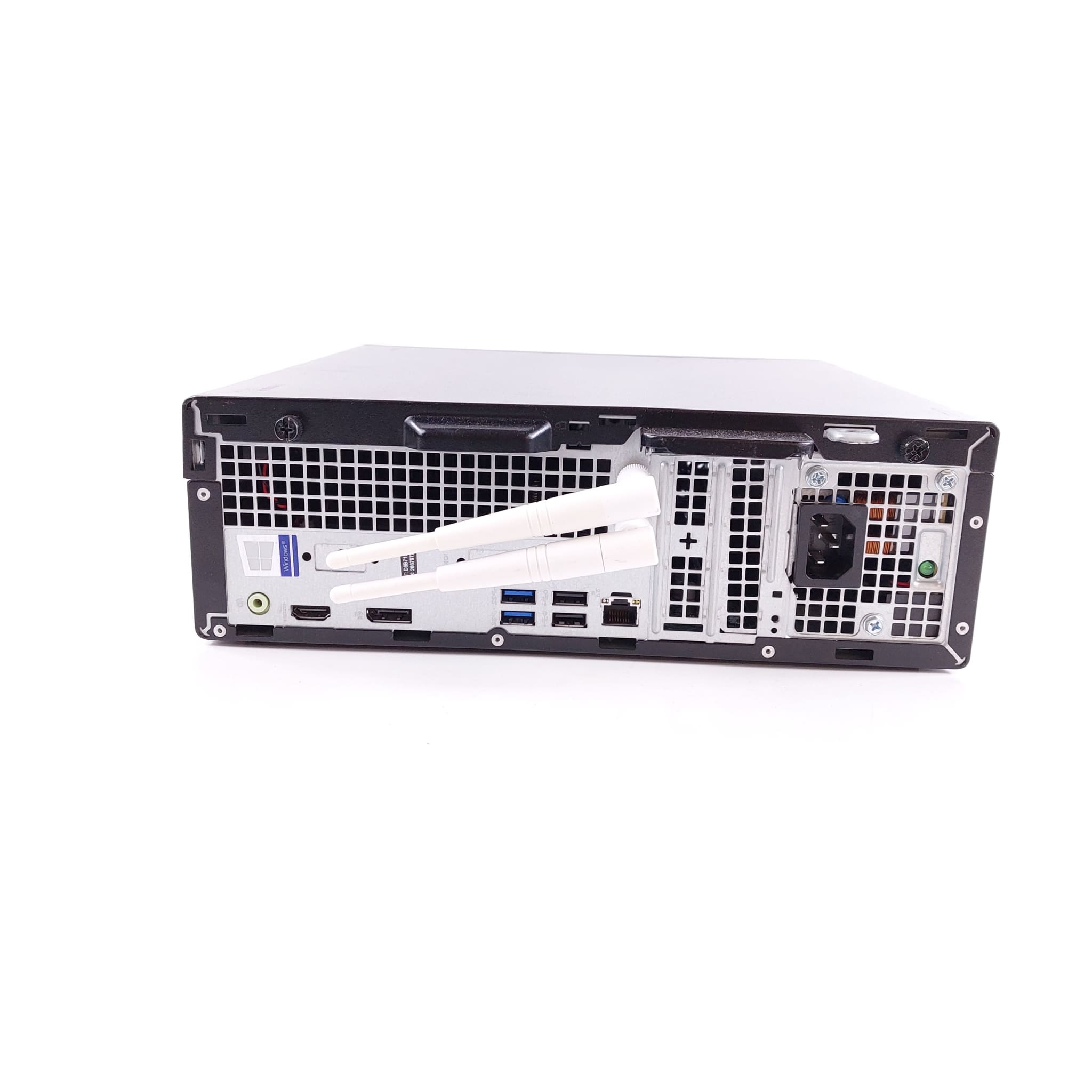Dell OptiPlex 3080 SFF rear view with ports and connections