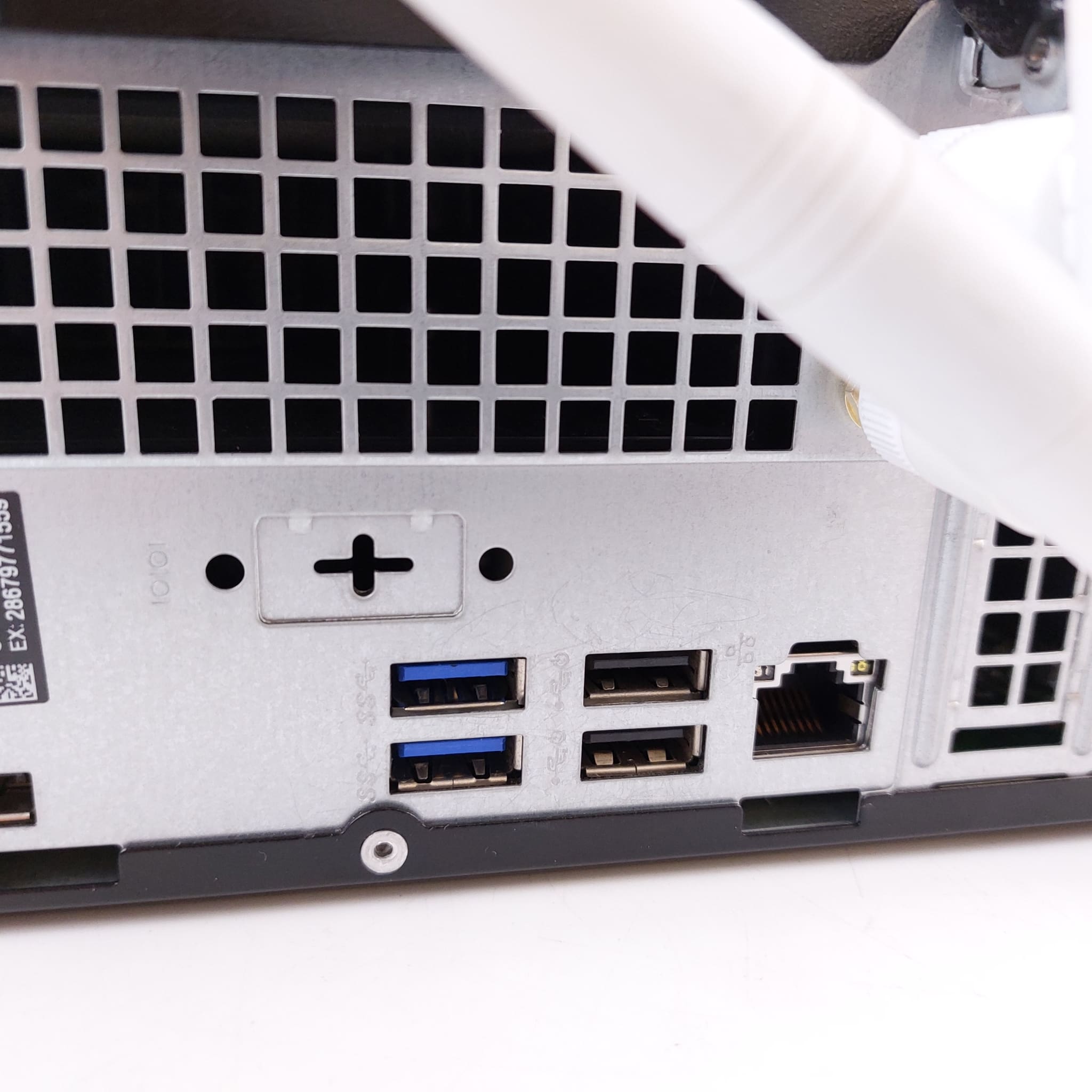Dell OptiPlex 3080 SFF DisplayPort HDMI USB and Ethernet ports